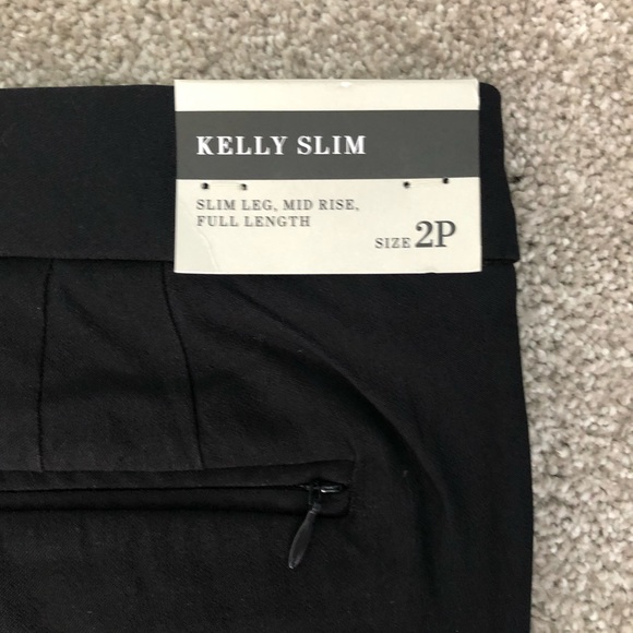 Black lord&taylor Brand new dress pants size 2p - Picture 1 of 8